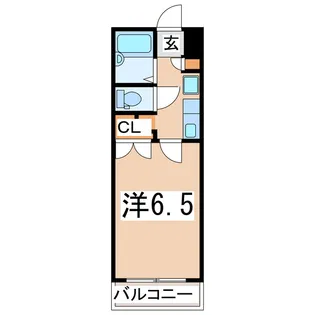 タウンズ桑野清水台III【3階】の間取り