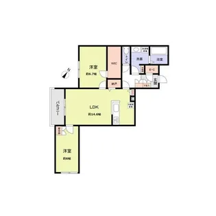 Ricott URAWA【3階】の間取り