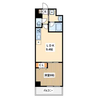 ヴィラ・ブランシェ【3階】の間取り