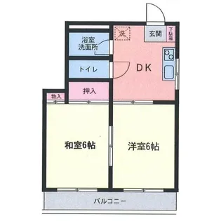 パレスTM【1階】の間取り