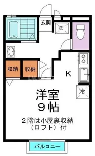 ル・シャンブル【1階】の間取り