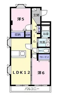 MO-VII【3階】の間取り