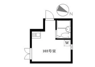 ドルチェ十条【1階】の間取り