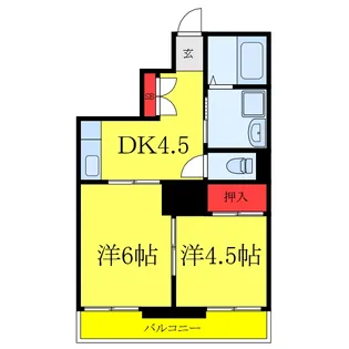 東京都荒川区東日暮里6【マンション】の間取り