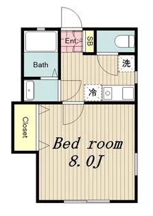 DOME-TAMA L棟【1階】の間取り