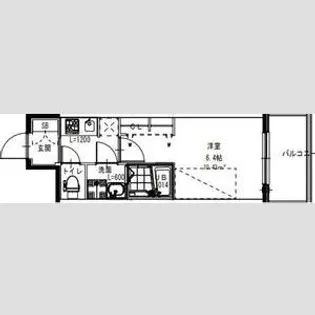 S-RESIDENCE小阪azure【11階】の間取り