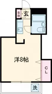 第2ヴィラ碑文谷【1階】の間取り