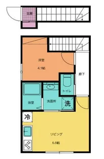 あすと五十人町II【2階】の間取り