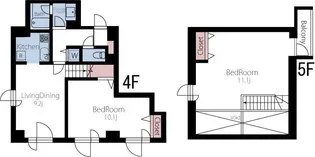 ル モンド世田谷の間取り
