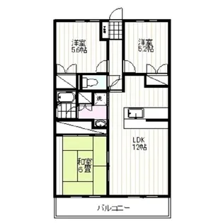 セピアコート【3階】の間取り