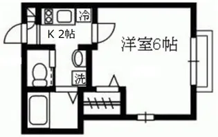 ウィステリア【1階】の間取り