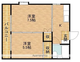 ACTY【1階】の間取り
