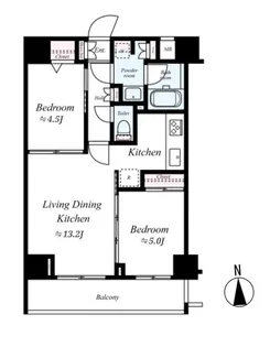 MAXIV西日暮里アレグリアコート【3階】の間取り