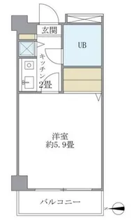 大井町タウンハウス【2階】の間取り
