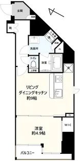 プレセダンヒルズ文京本駒込【5階】の間取り