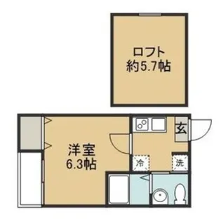 ソエル長町【2階】の間取り