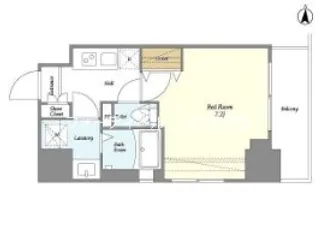 TSレジデンス北上野【8階】の間取り