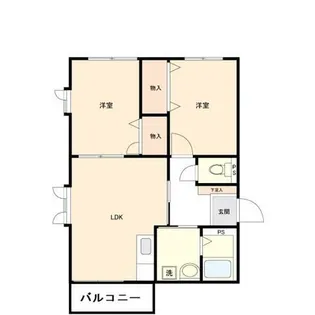 エーリ・パル【2階】の間取り