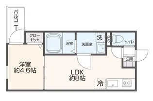 Muse Zio V【3階】の間取り