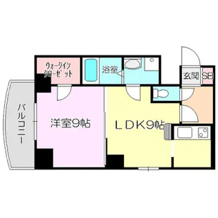 ノルデンタワー新大阪アネックス【2階】の間取り