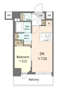 SHOKEN Residence西馬込【2階】の間取り