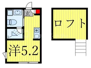 ノベレア【2階】の間取り