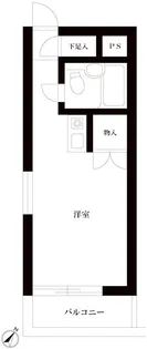 メゾン・ド・エスペランス【2階】の間取り