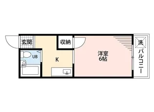 パークサイドやなぎ【1階】の間取り