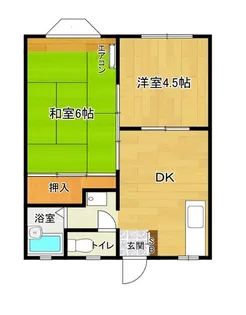 神奈川県横浜市緑区三保町【アパート】の間取り