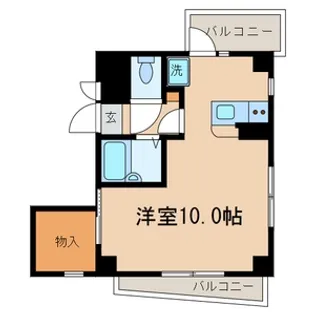 ビエント【8階】の間取り