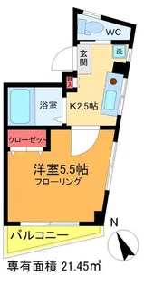 東京都墨田区向島4【マンション】の間取り