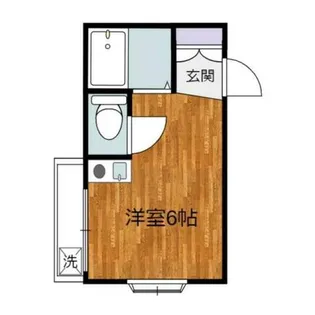 ハイツフィールドI【2階】の間取り