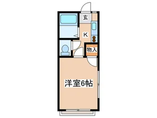 コ-ポ小金井【1階】の間取り