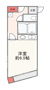 サラ デ カサ【3階】の間取り