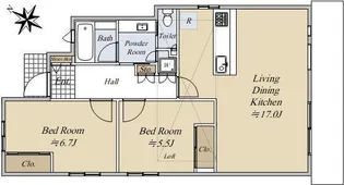 兵庫県神戸市中央区北野町2【一戸建】の間取り