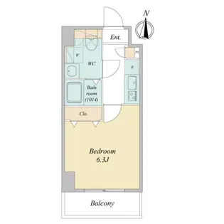 ドゥーエ蕨【1階】の間取り