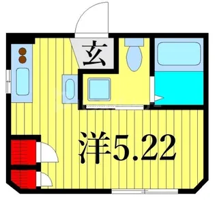 グラード南千住【2階】の間取り