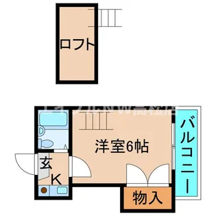 リッチモンド新北第1【2階】の間取り