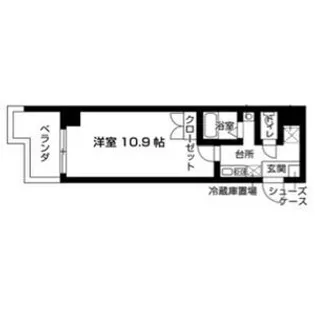 アネックス西洞院【5階】の間取り