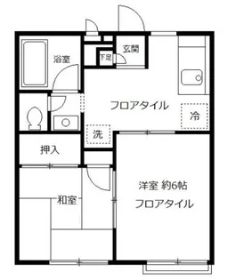 サニーヒル・ヒバリI【2階】の間取り