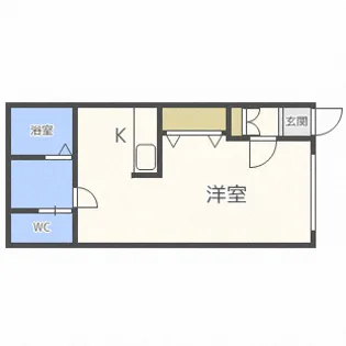 ヤマダビンタン【1階】の間取り