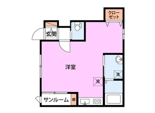 LOTUS三和【1階】の間取り