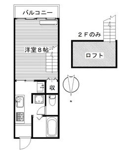ワイドヒル(家)【2階】の間取り
