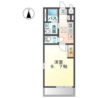 ラ ヴィータ【2階】の間取り