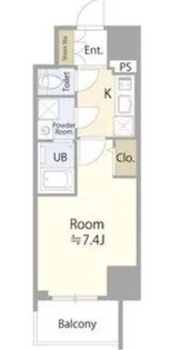 エスリード金山プルミエ【12階】の間取り