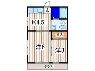 マデイラ【1階】の間取り