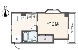 サンライフ矢野口【3階】の間取り
