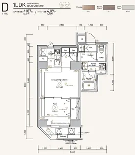SYFORME ASAKUSA【9階】の間取り