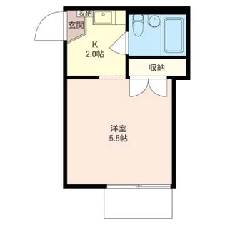 ジュネス六浦A【1階】の間取り