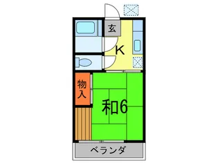ハウス関根.【1階】の間取り